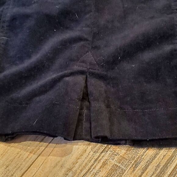 🔹️Annva Jeans USA Black Corduroy Buttoned Front Blazer Jacket XLarge - Picture 8 of 9